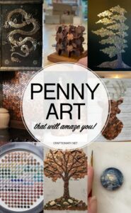 26 Repurposed Coins - Penny Art and Crafts - Craftionary