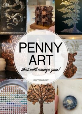 26 Repurposed Coins – Penny Art and Crafts