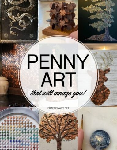 26 Repurposed Coins – Penny Art and Crafts