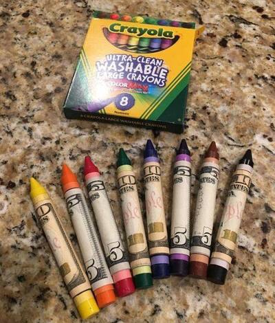 crayons-wrapped-in-money-kids-gift