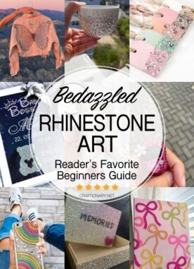 Rhinestone Art: Bedazzled with Gem and Crystal Bling Ideas