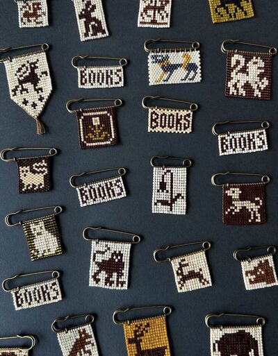 beaded-safety-pin-book-lovers-art