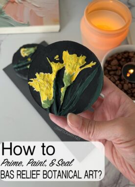 Painting Plaster Relief: How to Paint and Seal Bas Relief Art