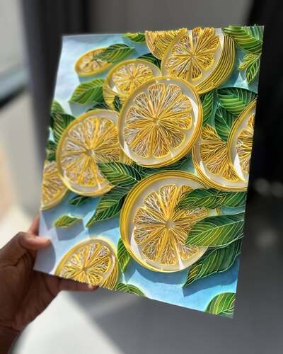 paper-quilling-lemon-slice-wall-art