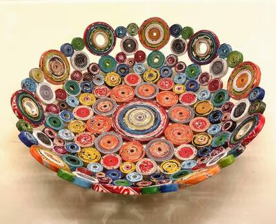 quilled-decorative-paper-bowl