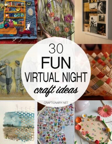 How to Host a Virtual Craft Night? Free Printable Planner and Ideas