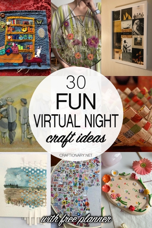 virtual-craft-night-planning-hosting-project-ideas