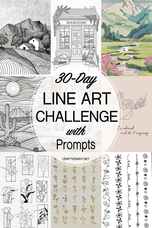 line-art-drawings-flowers-30-day-challenge