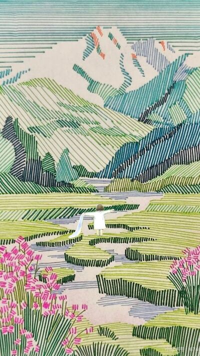 line-art-landscape-colorful-with-markers