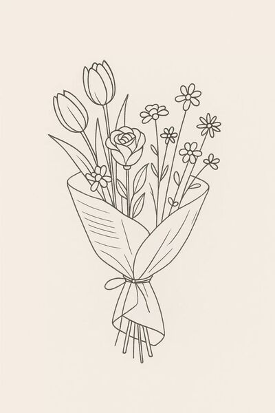 minimal-bouquet-line-art-floral