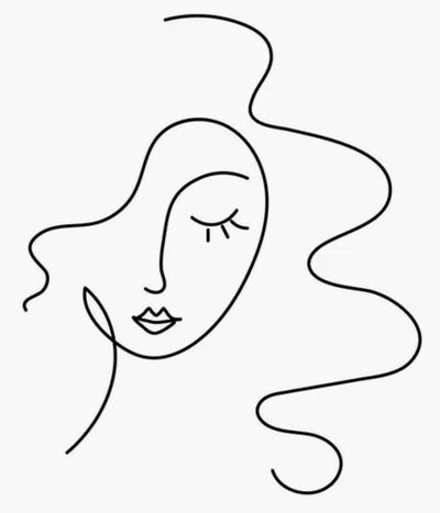 simple-line-art-feminine-face