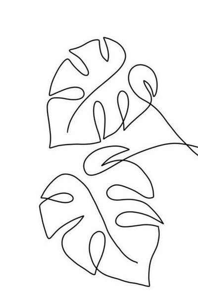 simple-line-art-leaves