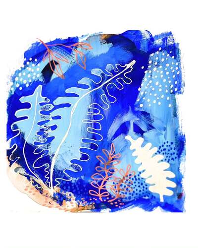 use-only-three-colors-art-journal-page