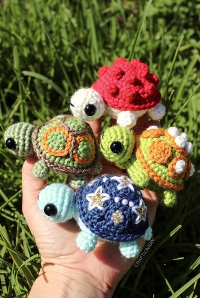 adorable-amigurumi-crochet-turtles-free-pattern