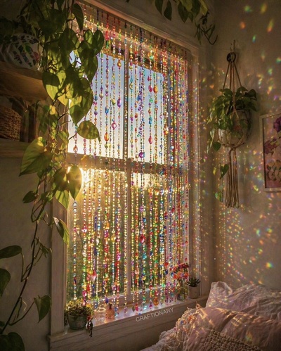 beaded-string-suncatcher-curtains-diy