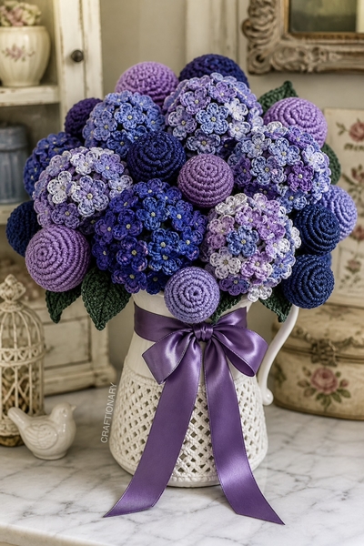 crochet-hydrangea-flowers-realistic-bouquet-arrangement-diy-instructions-pattern