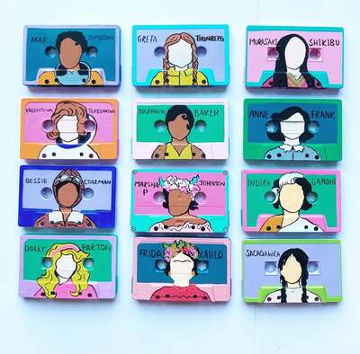 old-cassettes-inspired-women-art-painted-tapes