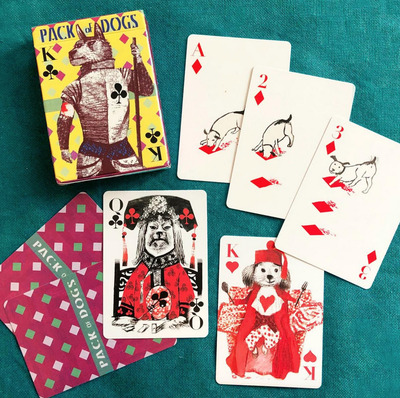 painted-playing-cards-art-pet-dog-party-favors