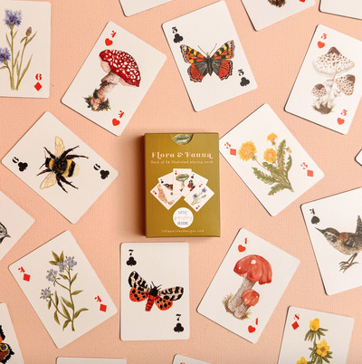 painted-playing-cards-art-woodlands-forest-nature