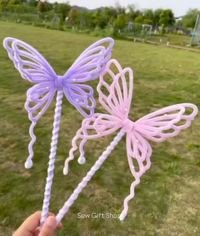 pipe-cleaner-crafts-adorable-butterflies
