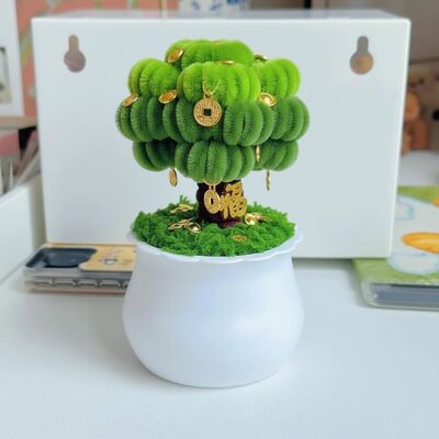 pipe-cleaner-money-plant-goodluck-wealth