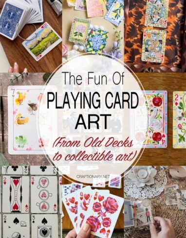 Playing Card Art Ideas: From Old Decks to Collectible Art