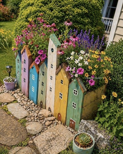 repurposed-wood-flower-box-flower-bed-planter-diy