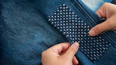 sashiko-stitching-embroidery-Jujizashi-Rice-Cross-Stitch