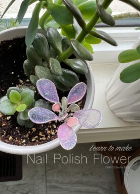 Nail Polish Flowers: How to Make Wire and Nail Polish Petal Art?
