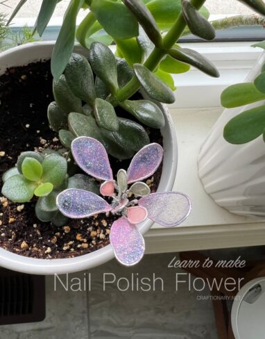 Nail Polish Flowers: How to Make Wire and Nail Polish Petal Art?