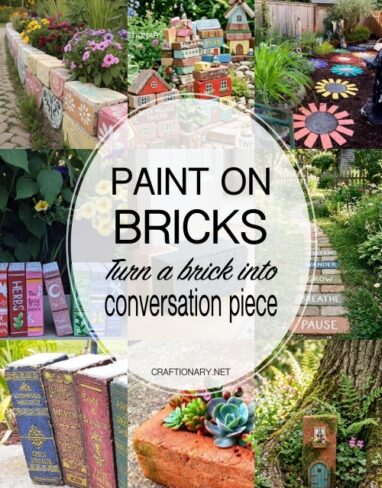 DIY Painted Bricks: The Art of Giving Old Bricks a New Life