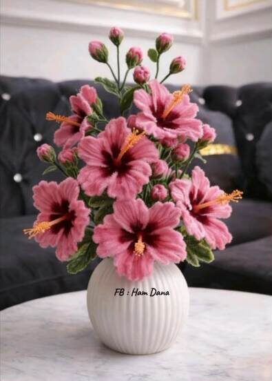 pink-lillies-bouquet-pipe-cleaner-flowers