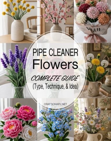Pipe Cleaner Flowers Guide: (Every Type, Technique and Idea)