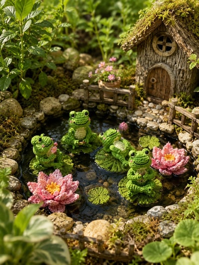crochet-tiny-frogs-in-pond-crochet-free-pattern-diy