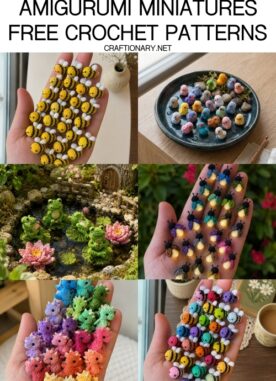 Cute Crochet Amigurumi Miniatures Free Patterns and Instructions