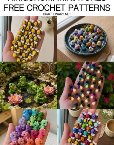 Cute Crochet Amigurumi Miniatures Free Patterns and Instructions
