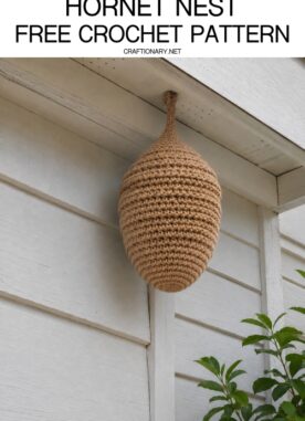 Crochet Hornet Nest: Free Pattern and Instructions
