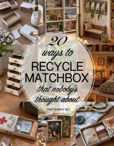 20 Creative Ways to Recycle Matchboxes That Nobody’s Thought