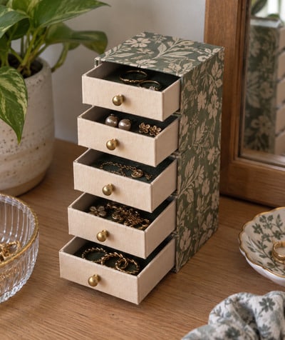 stacked-jewelry-drawers-tower-matchbox-miniature