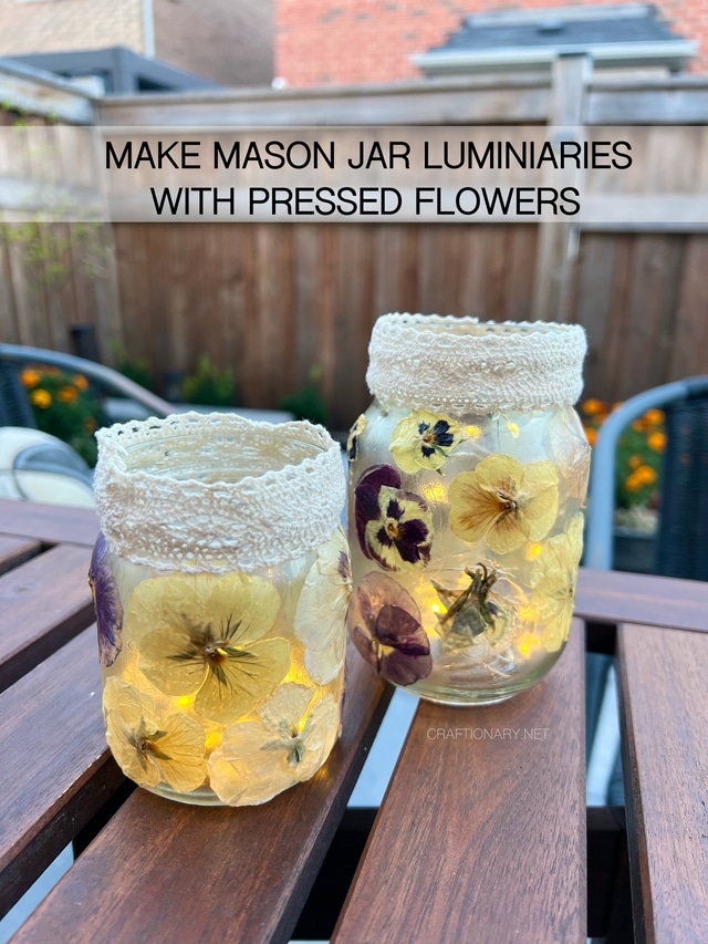 LEARN-to-make-pressed-flowers-mason-jar-luminaries-lanterns-diy-lights